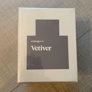 NIB Commodity Vetiver sealed 3.4oz